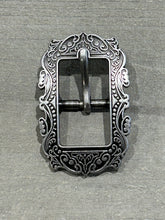Load image into Gallery viewer, 3/4&quot; Anitque Nickel Antique Style Buckle
