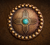 1.5" Sante Fe Sun Concho
