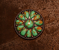 1.5" Desert Bloom Copper Concho