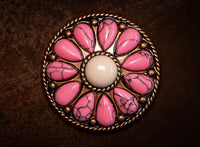 1.5" Desert Bloom Copper Concho