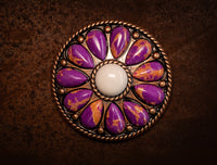 1.5" Desert Bloom Copper Concho