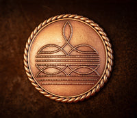 1.5" Cowhand Concho