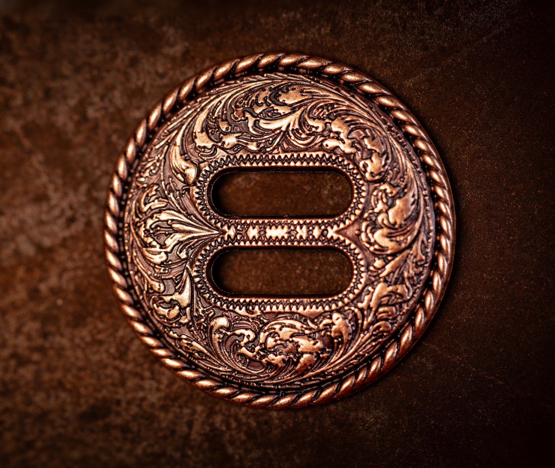 1.5" Cattleman Slotted Concho