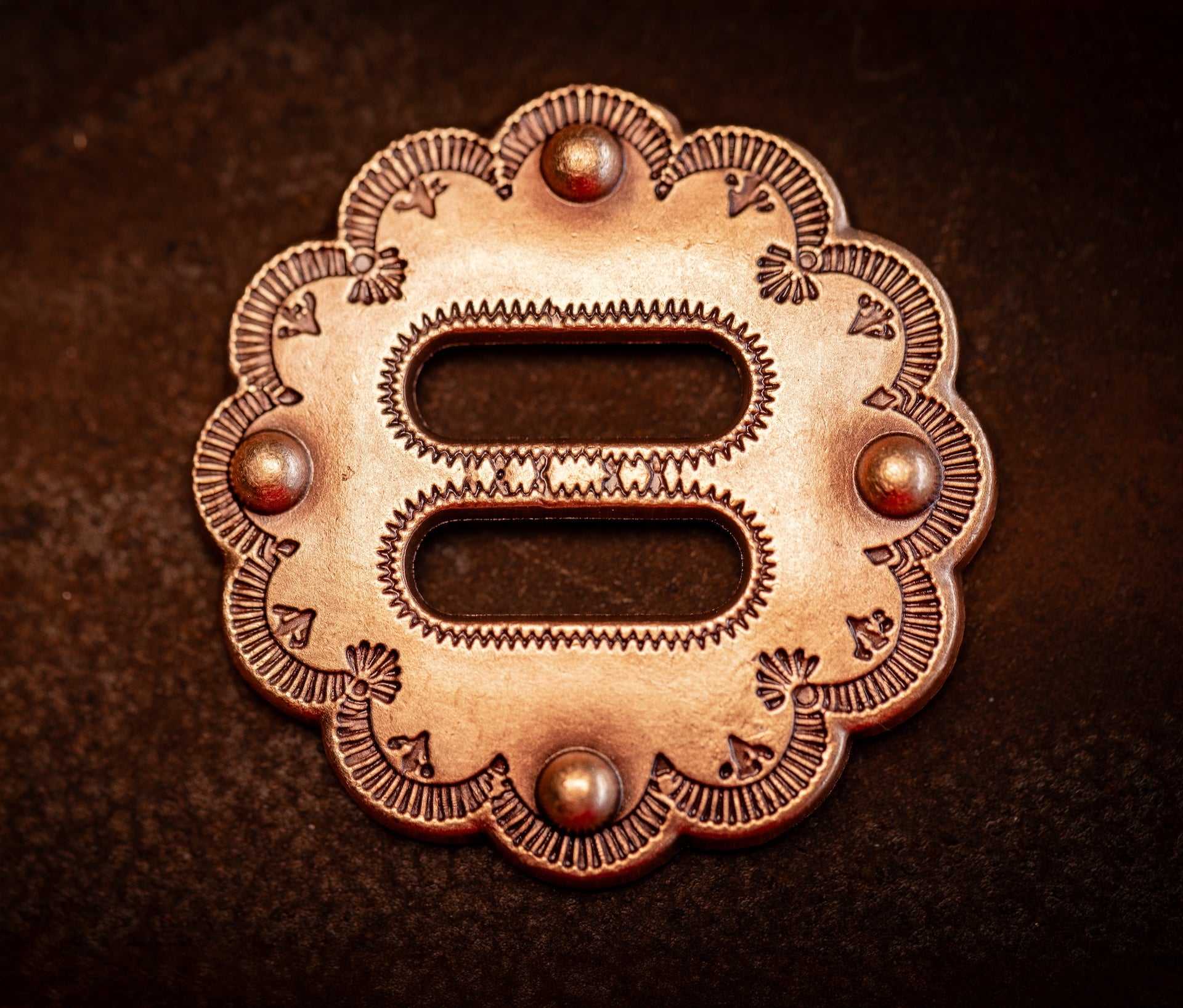 1.5" Desert Mesa Slotted Concho