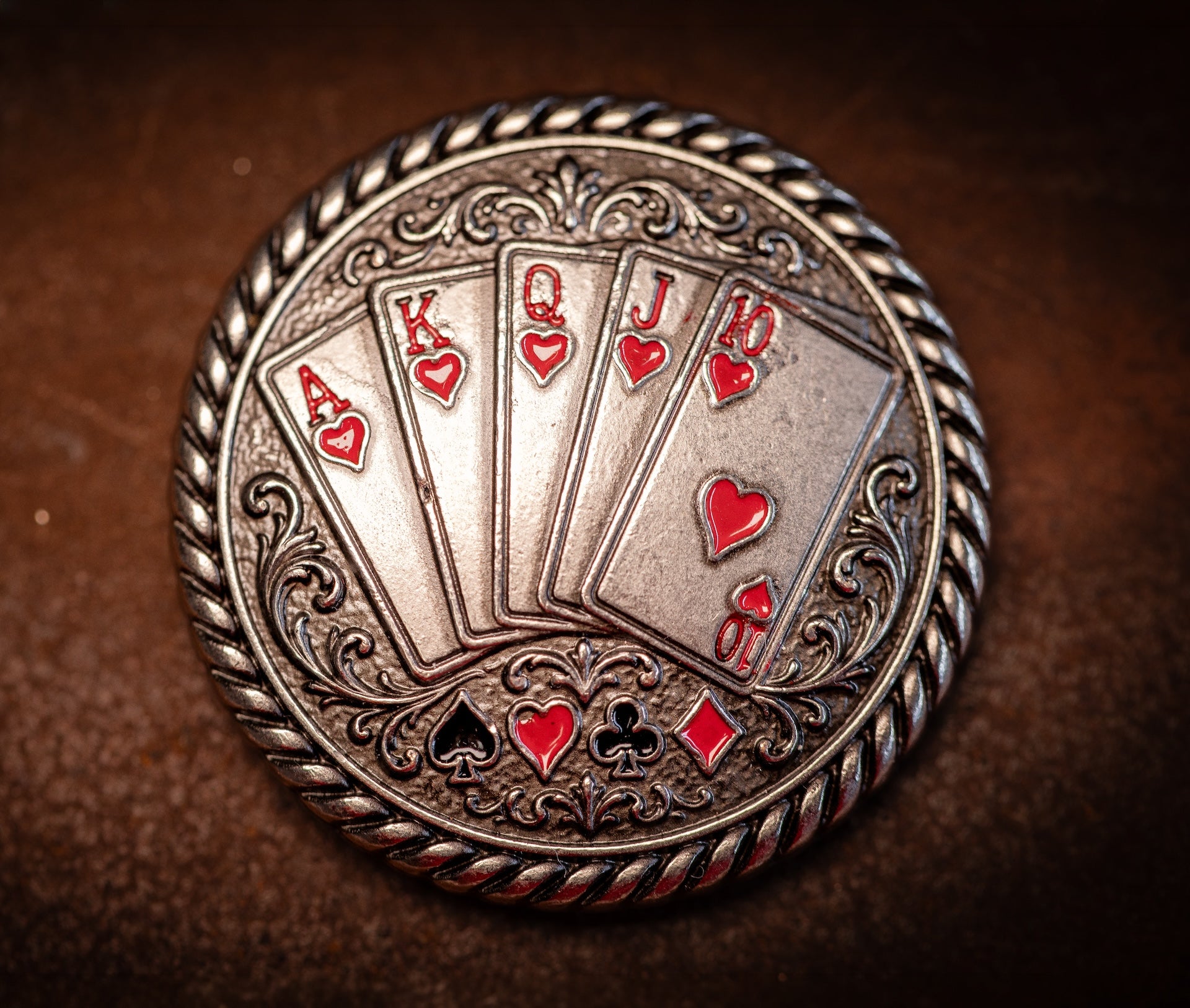 1.5" The Gambler Concho