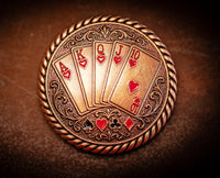 1.5" The Gambler Concho