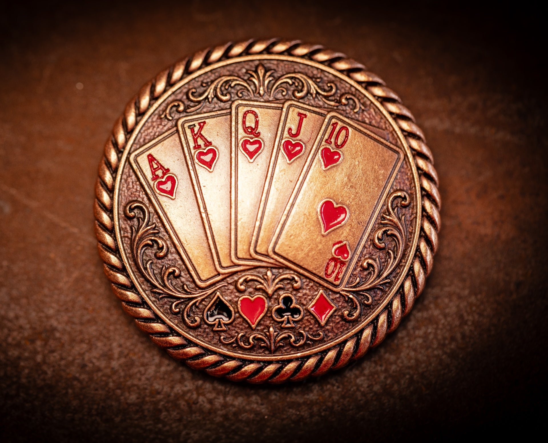 1.5" The Gambler Concho