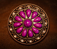 2” Desert Bloom Purple Concho