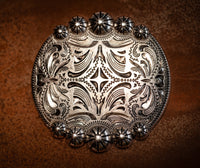 3” Antique Nickel Big Ranchero Concho