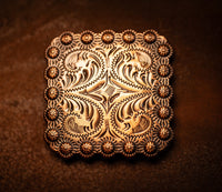 1.375" Copper Square Concho