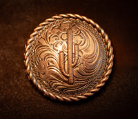 1.5" Copper Cactus Concho