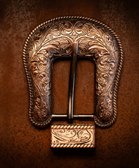 1" Classic Antique Copper Buckle