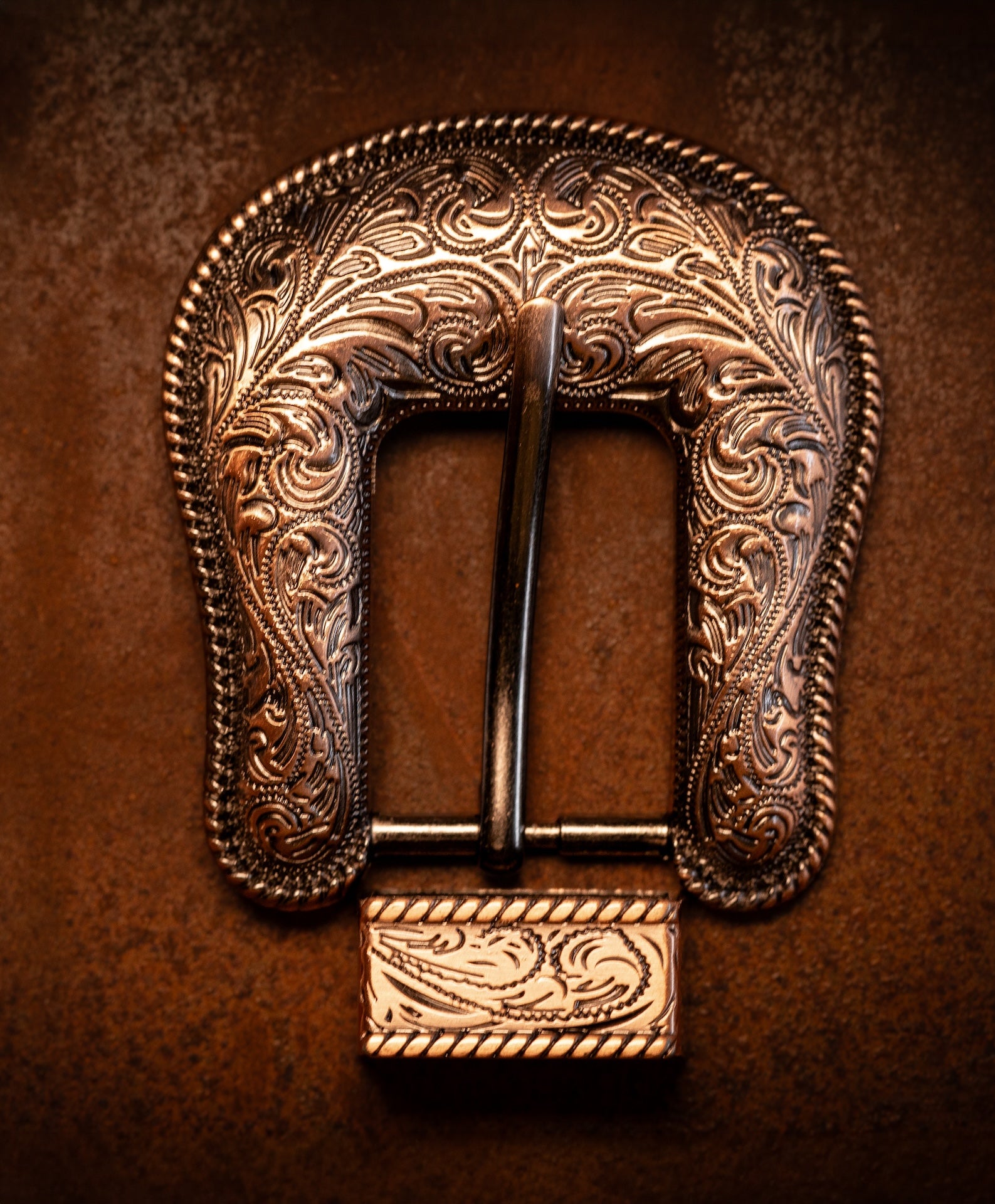 1" Classic Antique Copper Buckle