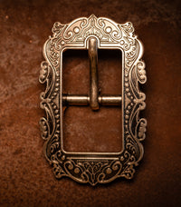 3/4" Heritage Scroll Buckle