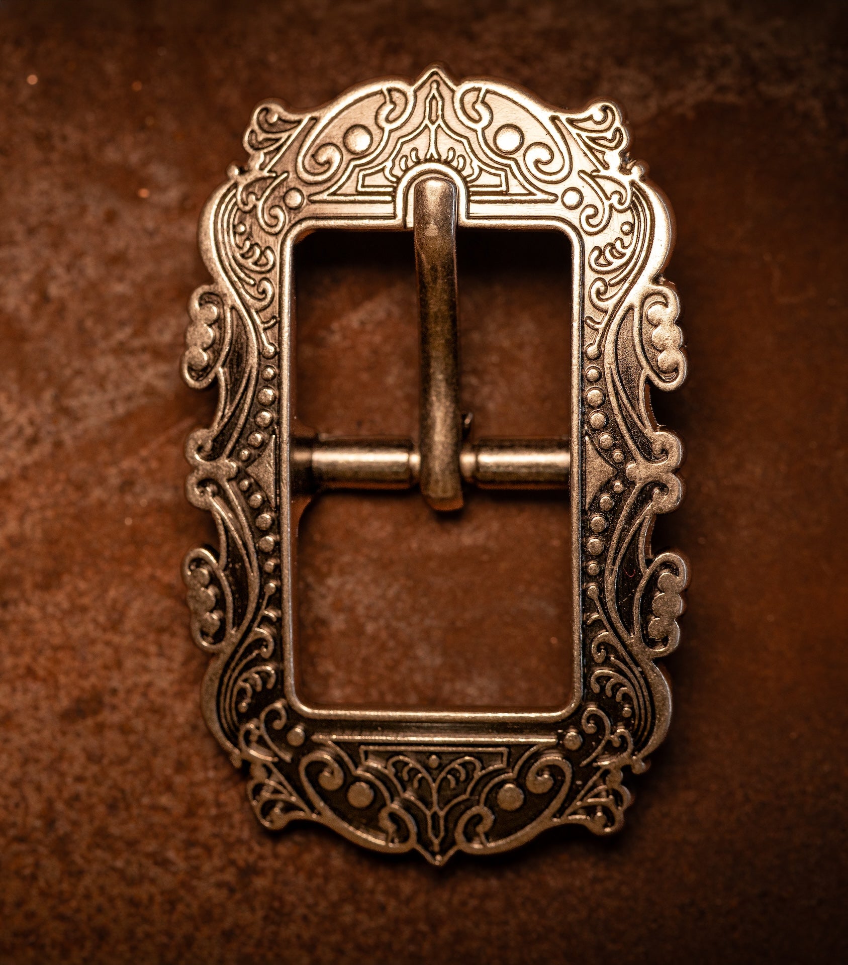 3/4" Heritage Scroll Buckle