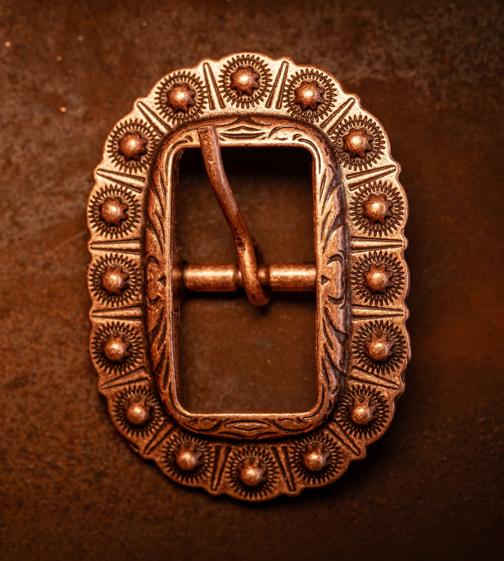 3/4" Antique Copper Buckle