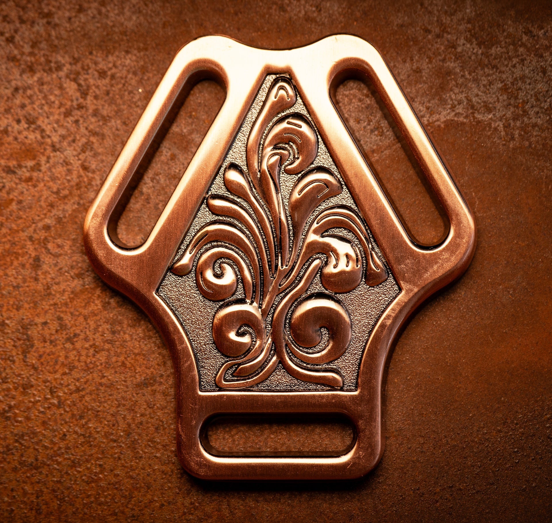 3/4" Copper Breast Plate