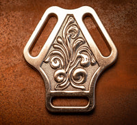 3/4" Antique Nickel Breast Plate