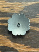 Load image into Gallery viewer, 1.5&quot; Copper Floral Marbled Turquoise Stone Concho
