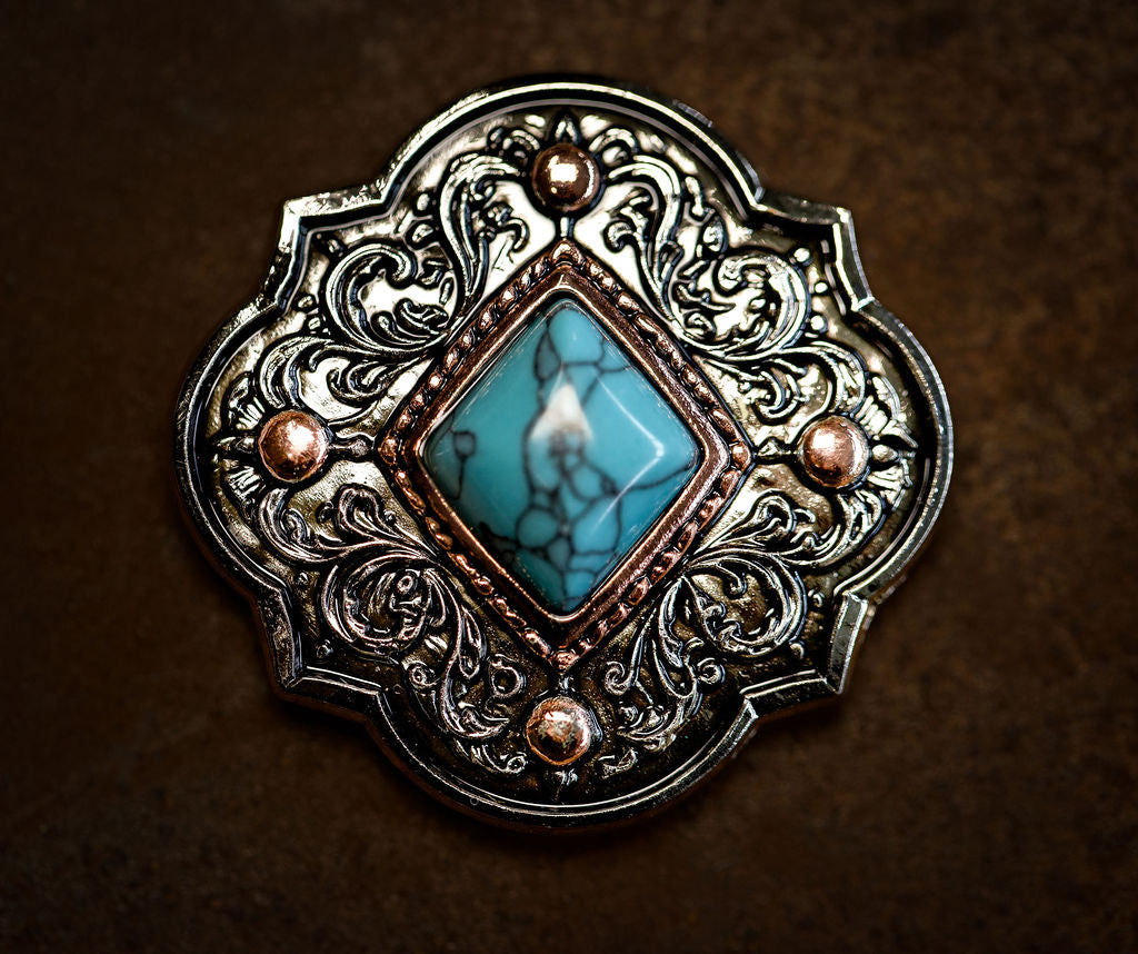 1.5” The Desert Diamond Concho