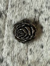 Load image into Gallery viewer, 1” Antique Nickel Rose Concho
