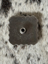 Load image into Gallery viewer, 1.25” Antique Nickel Square Cross Concho
