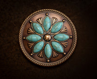 1.5" Canyon Bloom Concho