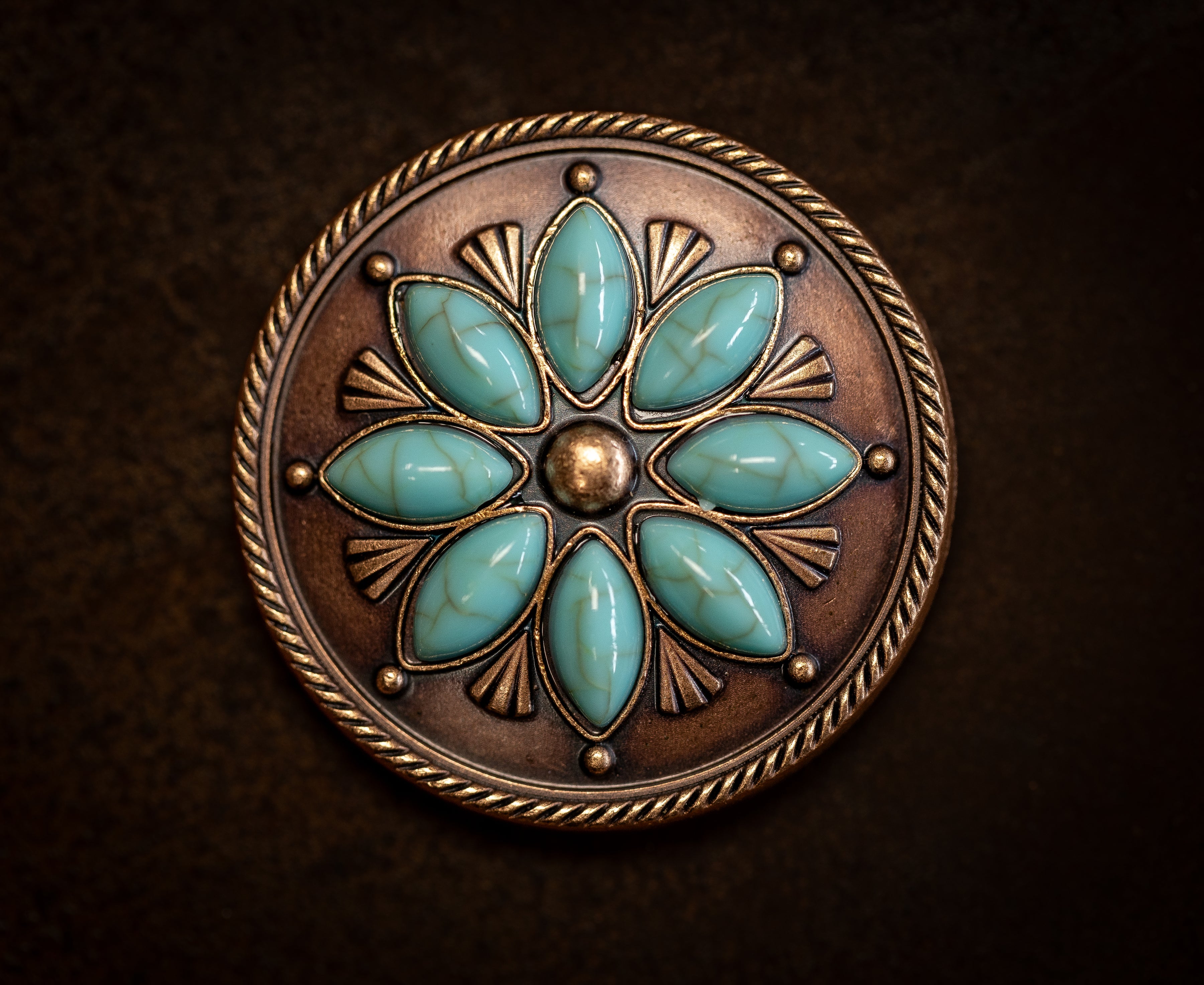1.5" Canyon Bloom Concho